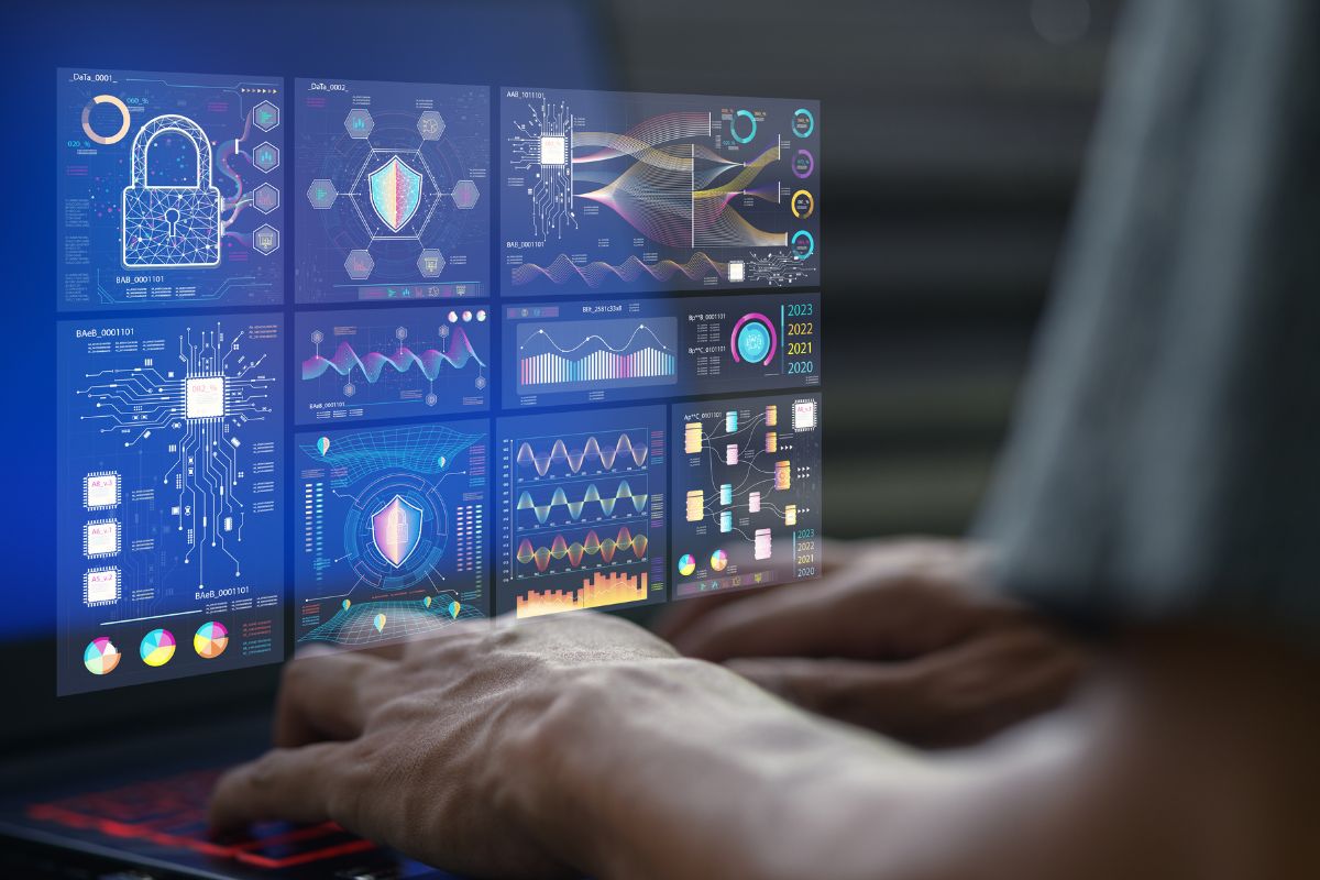 AI and ChatGPT solutions dashboard used by professional for workflow automation and business intelligence
